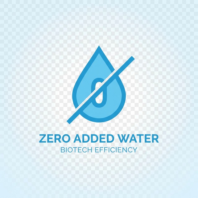 Zero Added Water Icon